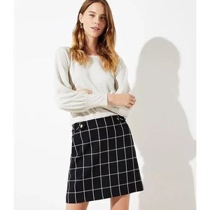 Plaid Loft Skirt